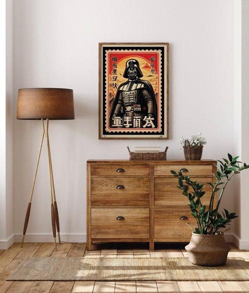 Kobalt (1970) - Darth Vader (Galaxy stamp series), Antiek en Kunst, Kunst | Designobjecten