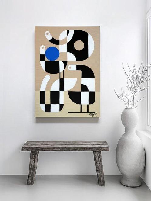 Antony Squizzato - Girouette (XL canvas), Antiek en Kunst, Kunst | Schilderijen | Modern