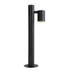 Stijlvolle zwarte staande buitenlamp Arne, Ophalen of Verzenden, Nieuw, Rvs, Staande lamp