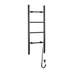 Elektrische Handdoekradiator Sapho Karbo 40x112 cm Zwart, Doe-het-zelf en Verbouw, Sanitair, Ophalen of Verzenden, Nieuw, Overige typen