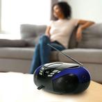 Lenco SCD-37 - Draagbare radio CD speler met MP3 optie en US, Verzenden, Zo goed als nieuw