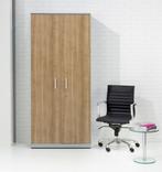 Draaideurkast hout gesloten 200x90x42cm | NL627LL, Verzenden, Nieuw in verpakking, Kast
