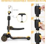 Kinderstep - 3 wielen - Kinder step jongens - LED Wielen - V, Fietsen en Brommers, Steps, Verzenden, Zo goed als nieuw