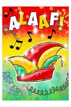 Raamsticker Alaaf 25cm, Verzenden, Nieuw
