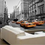 Vlies fotobehang Taxi in Manhattan -, Verzenden