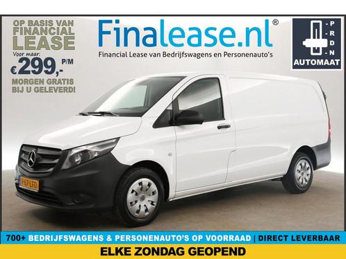 Mercedes-Benz Vito 114 CDI Lang AUT Airco Cruise €299pm, Auto's, Bestelauto's, Lease, Automaat, Diesel, Mercedes-Benz, Wit, Verzenden