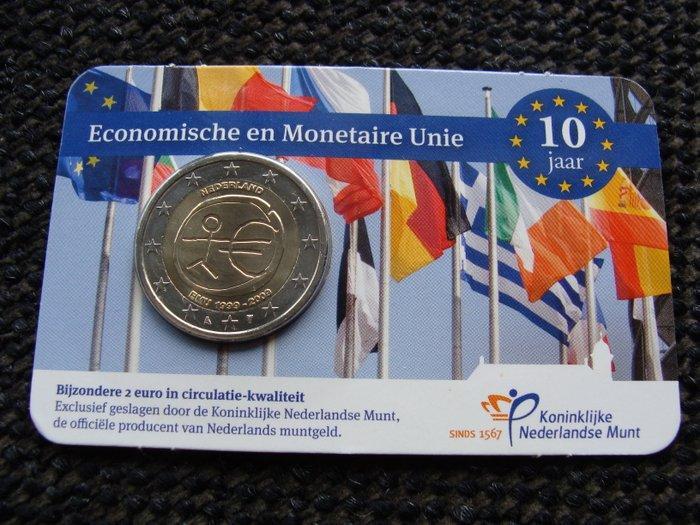 Nederland. 2 Euro 2009 Economische en Monetaire Unie in, Postzegels en Munten, Munten | Europa | Euromunten
