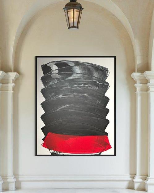 Eren - BLACK Waves - XXL, Antiek en Kunst, Kunst | Schilderijen | Modern