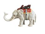 Decoratief ornament - Mechanische spaarpot olifant - Europa, Antiek en Kunst