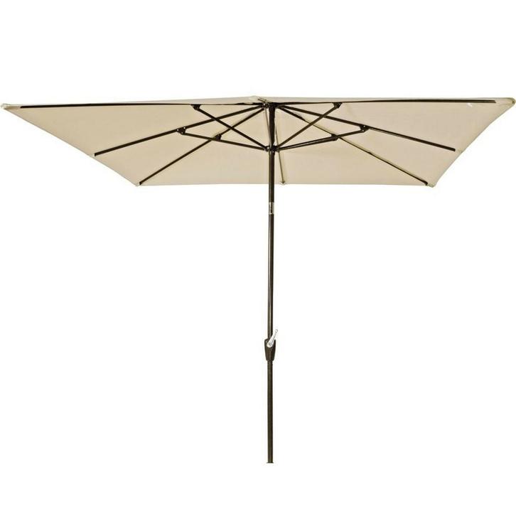 Libra parasol ecru 2.5x2.5 m, Huis en Inrichting, Stoelen, Nieuw, Ophalen of Verzenden