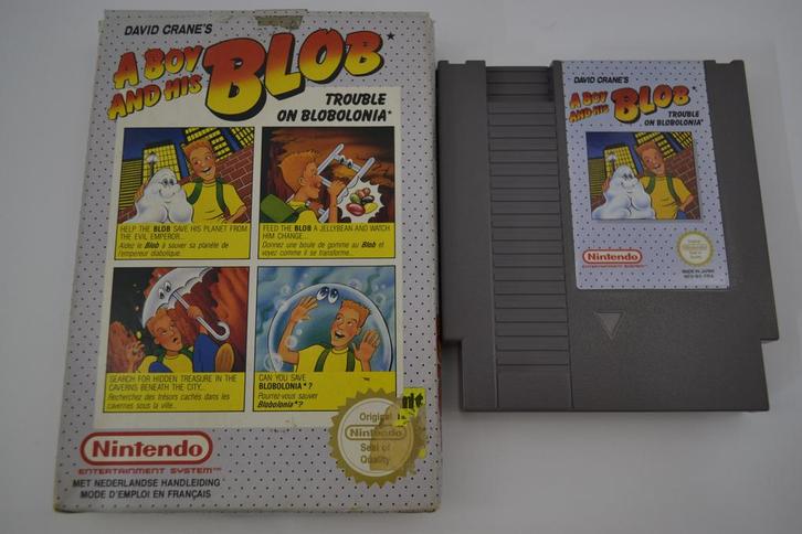 A Boy and his Blob (NES FRA CB), Spelcomputers en Games, Games | Nintendo NES, Zo goed als nieuw, Verzenden