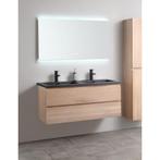 Badkamermeubel Casajoy Boston 120x46x55cm Eiken Met, Doe-het-zelf en Verbouw, Ophalen of Verzenden, Nieuw, Bad