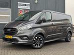 Ford Transit Custom 2.0 TDCI 170pk L2H1 Sport | Navi | Camer, Gebruikt, Overige kleuren, Leder en Stof, Lichtmetalen velgen