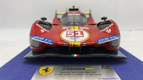 Look Smart 1:18 - Modelauto - Ferrari 499P AF Corse n.51 Le, Hobby en Vrije tijd, Modelauto's | 1:5 tot 1:12