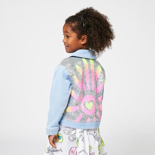 Spijkerjack met pailletten Billieblush Maat 110 110, Kinderen en Baby's, Kinderkleding | Maat 110, Meisje, Nieuw, Jas, Ophalen of Verzenden