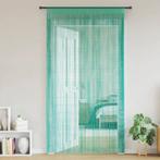 vidaXL Koordgordijnen 2 st turkoois 140x250 cm, Huis en Inrichting, Stoffering | Gordijnen en Lamellen, Verzenden, Nieuw