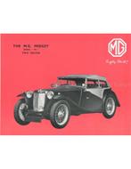 1949 MG MIDGET TC BROCHURE ENGELS, Nieuw, Author