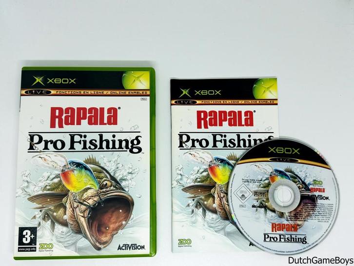 Xbox Classic - Rapala - Pro Fishing, Spelcomputers en Games, Games | Xbox Original, Gebruikt, Verzenden