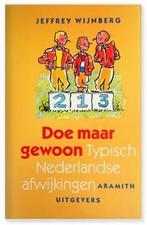 DOE MAAR GEWOON. TYPISCH NEDERLANDS 9789068341362, Boeken, Verzenden, Gelezen, J. Wijnberg