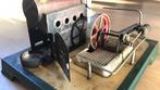 Stoommachine - J.C. unis France - Metaal - 1910-1920, Antiek en Kunst, Antiek | Speelgoed
