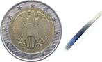 Duitsland Fehlpraegung 2 Euro 2002 F ohne Randinschrift!7..., Verzenden
