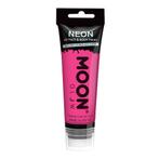 Moon Glow Neon UV Face Paint with Sponge Applicator Intense, Hobby en Vrije tijd, Nieuw, Verzenden