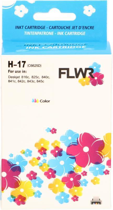 FLWR HP 17 kleur, Computers en Software, Printerbenodigdheden, Cartridge, Nieuw, Verzenden
