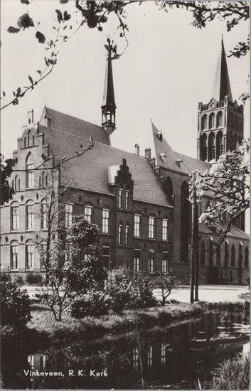 VINKEVEEN - R. K. Kerk, Verzamelen, Ansichtkaarten | Nederland, Verzenden