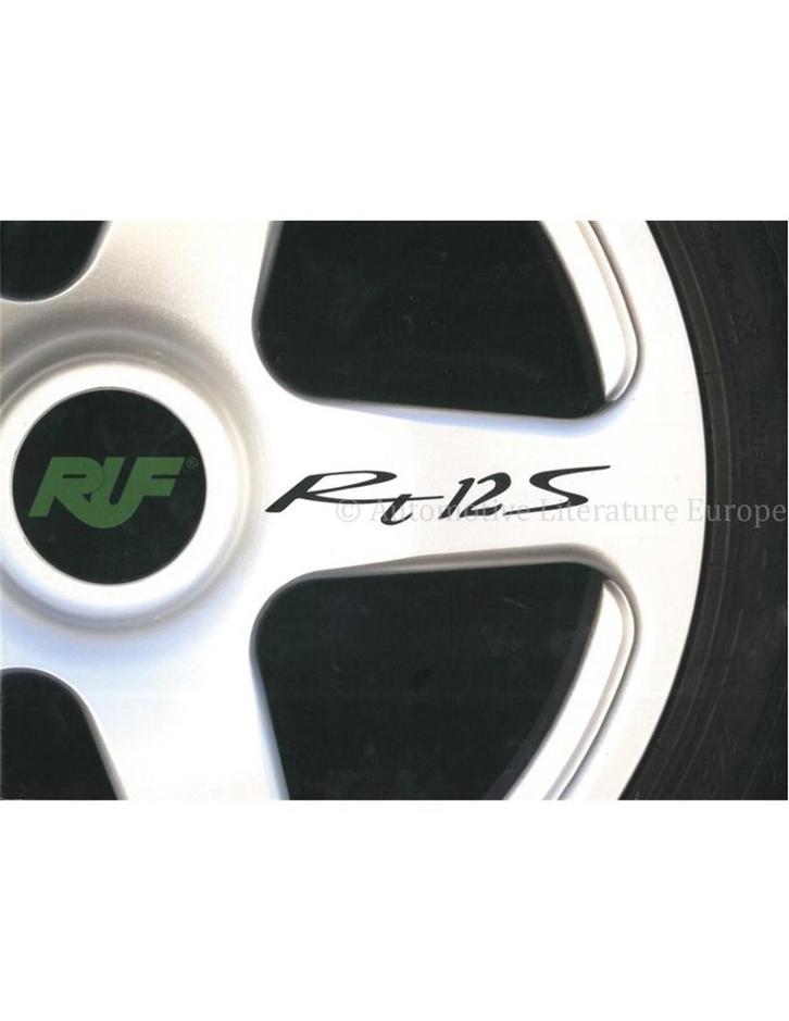 2010 RUF RT 12S BROCHURE DUITS ENGELS, Boeken, Auto's | Folders en Tijdschriften, Porsche