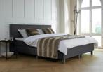 ACTIE! Boxspring Venetië 160 200 Antraciet, Verzenden, 200 cm, 160 cm, Nieuw