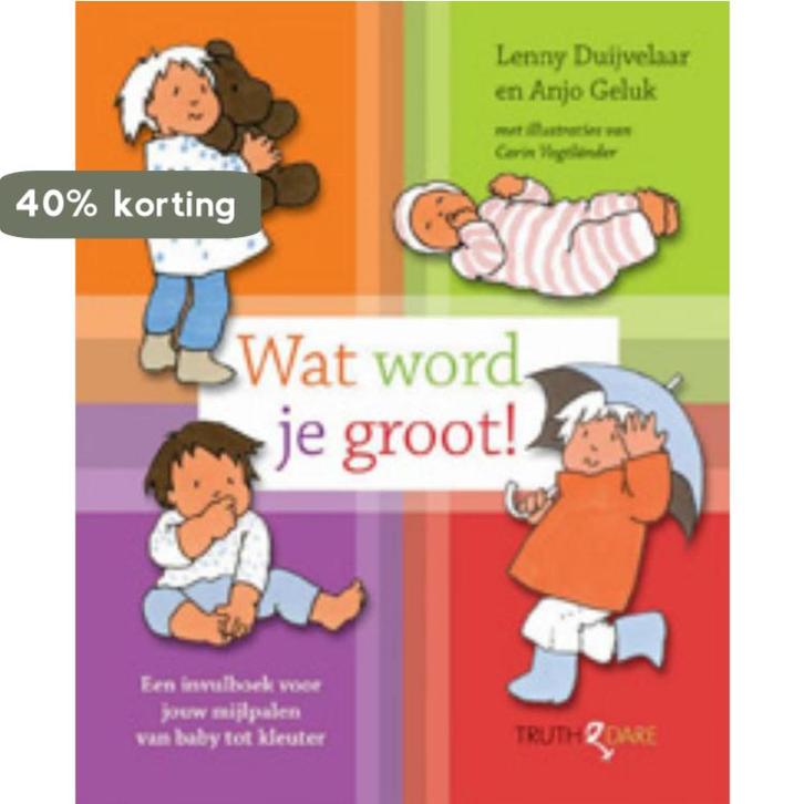 Wat word je groot! 9789049998578 Lenny Duijvelaar, Boeken, Zwangerschap en Opvoeding, Zo goed als nieuw, Verzenden