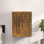vidaXL Wandkast 69,5x32,5x90 cm bewerkt hout gerookt, Verzenden, Nieuw