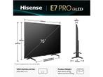Hisense - UHD-LCD Ultra HD 4K TV - 75 inch, Audio, Tv en Foto, Televisies, Overige merken, Verzenden, Nieuw, 100 cm of meer