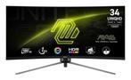 MSI Gaming Monitor 34 - UltraWide, Verzenden, Nieuw
