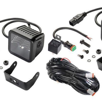 Hella Universal Black Magic 3.2in L.E.D. Cube Kit - Flood, Auto-onderdelen, Verlichting, Ophalen of Verzenden