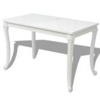 Eettafel 116cm wit | Retourdeal | 51% Korting, Huis en Inrichting, Kunststof, 100 tot 150 cm, Nieuw, Rechthoekig