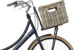 Basil Dax L fietsmand voorop met deksel, grijs, Ophalen of Verzenden, Zo goed als nieuw, Basil