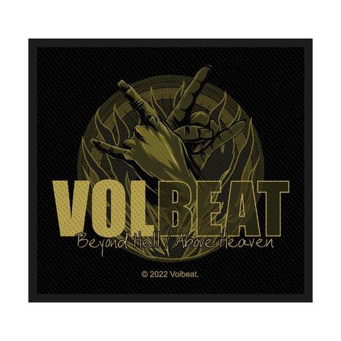 Volbeat - Beyond Hell - patch officiële merchandise, Verzamelen, Muziek, Artiesten en Beroemdheden, Kleding, Nieuw, Ophalen of Verzenden