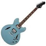 Vintage Reissued VSA 550 Gun Hill Blue, Muziek en Instrumenten, Ophalen of Verzenden, Nieuw, Semi-solid body, Overige merken