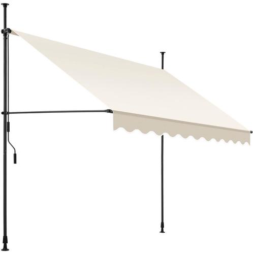 Klemluifel met zwengel, in hoogte verstelbaar - 250 x 180 cm, Tuin en Terras, Overige Tuin en Terras, Verzenden