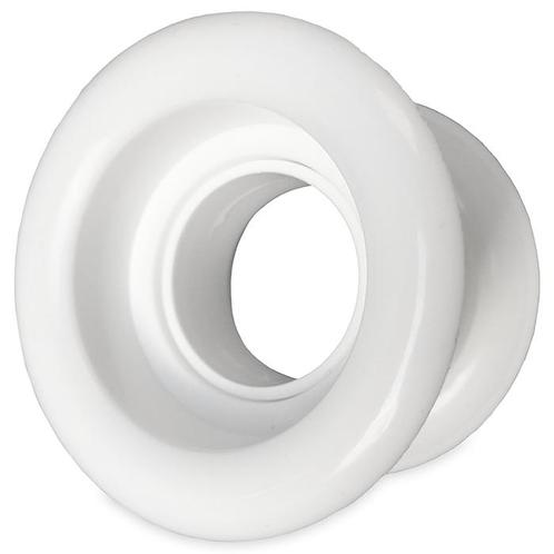 Rond deurrooster Ø40mm - kunststof wit, Doe-het-zelf en Verbouw, Ventilatie en Afzuiging, Nieuw, Verzenden