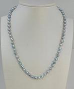 Zonder Minimumprijs - Halsketting 5,5x6mm Zilveren Akoya, Sieraden, Tassen en Uiterlijk, Kettingen, Nieuw