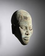 sculptuur - Bronzen Ife-hoofd - Nigeria, Antiek en Kunst