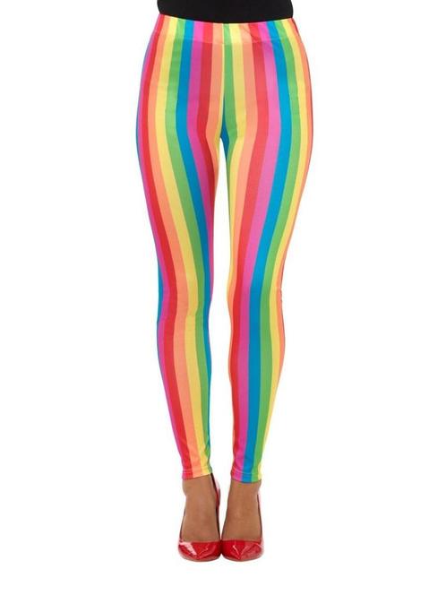Clown Legging Regenboog, Kleding | Dames, Carnavalskleding en Feestkleding, Nieuw, Ophalen of Verzenden