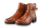 Nelson Biker Boots in maat 38 Rood | 10% extra korting, Kleding | Dames, Schoenen, Verzenden, Overige typen, Zo goed als nieuw