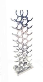 Michael Noll - Wijnrek - Aluminium, Antiek en Kunst