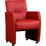 Leren eetkamerstoel Pleasure, Ophalen of Verzenden, Nieuw, Leer, Eigentijds, Modern