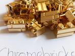 Lego Stenen - Castle - Lego bricks Chrome Gold, price for, Nieuw
