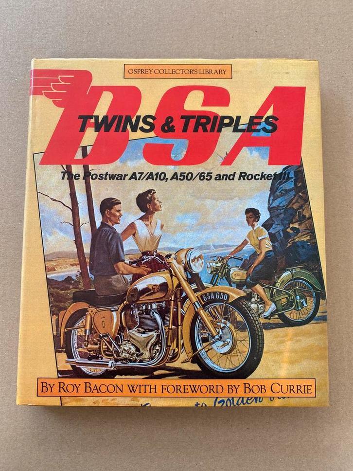 BSA Motoren - De Na-Oorlogse Twins en Triples - ENGELS, Boeken, Motoren, Merk of Model, Zo goed als nieuw, Ophalen of Verzenden