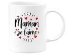 Veiling - Grappige mok Maman je taime franse taal, Nieuw